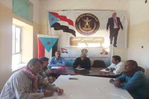 انتقالي جحاف يناقش التحديات الراهنة وتردي الخدمات