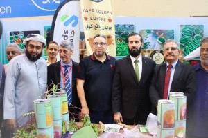 وزارة الزراعة تشارك فعاليات المعرض الأول للمنتجات والصناعات الوطنية تحت شعار"صُنع محليًا بفخر" بالعاصمة عدن