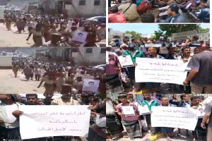 تصعيد ناري يهزّ معاشيق: أبطال لواء بارشيد ينتفضون في عدن رفضاً لقرارات الإقصاء ويطالبون بصرف حقوقهم كاملة