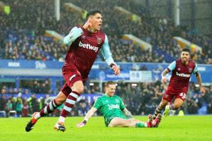 وست هام يقتنص فوزًا ثمينًا أمام إيفرتون ويعزز آمال البقاء