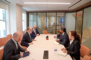 وفد الانتقالي يختتم زيارة دبلوماسية لواشنطن ونيويورك