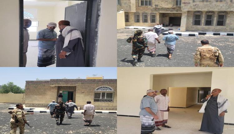 مأمور المسيمير ورئيس محكمتها يتفقدان جاهزية المجمع الحكومي والقضائي قبل افتتاحه