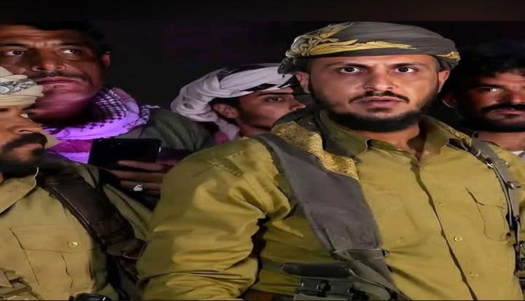 أركان حرب المحور الثاني القائد محمد علي الحوشبي يُعزي باستشهاد القائد أبو العز الردفاني في كمين العبر الغادر