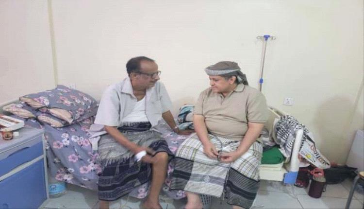 الحالمي يطمئن على صحة المناضل اللواء ناصر النوبة ويؤكد اهتمام المجلس الانتقالي برموز الثورة الجنوبية
