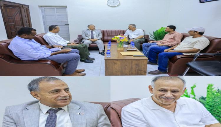 الجاوي يلتقي رئيس جامعة عدن لبحث عدد من الجوانب المشتركة