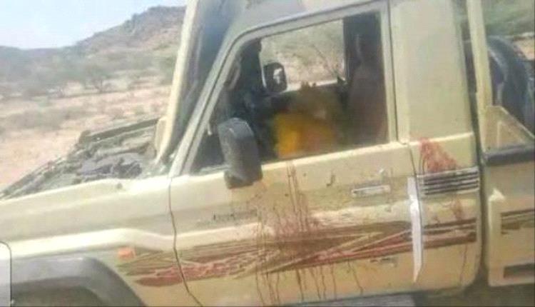 نجاة قيادي بالحزام الأمني ومقتل أحد مرافقيه في كمين بأبين
