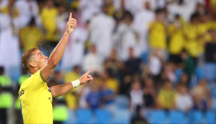 رونالدو يهز الشباك في الظهور الأول بعد الزواج 