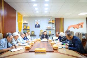 المحافظ شيخ يستقبل المستشار الاقتصادي بمكتب المبعوث الأممي ويؤكد أهمية الجهود المشتركة لمعالجة التحديات الاقتصادية