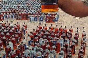 ضبط 900 قارورة خمر في عملية أمنية بالمضاربة
