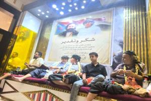 الحالمي يشارك في حفل زفاف نجل الشهيد علي قاسم شريبة ويؤكد الوفاء لتضحيات الشهداء