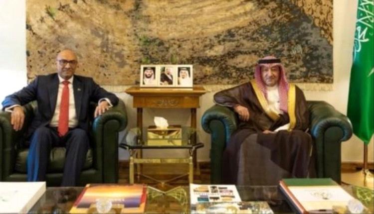 نائب وزير الخارجية السعودي يستقبل سفير باكستان لدى المملكة