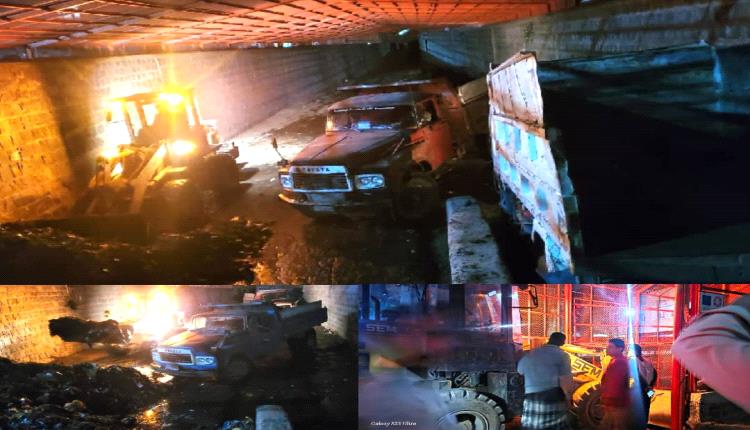 تدشين حملة شاملة لرفع مخلفات القمامة والأتربة من سائلة وادي المدام