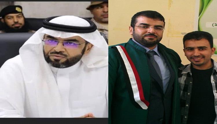 صورة نادرة للواء  فلاح الشهراني، في صنعاء عام 2013 أثناء مناقشته رسالة الماجستير