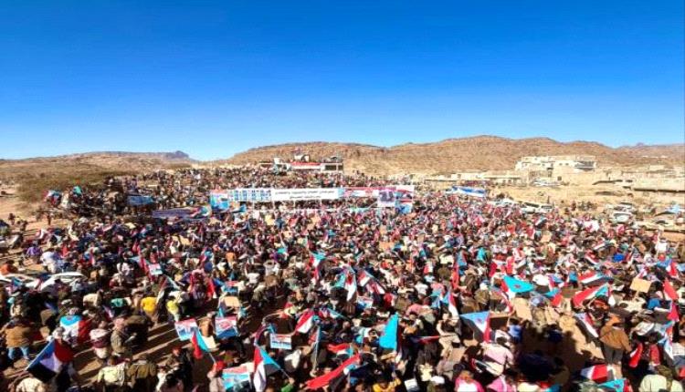 تلاحم الجبل والساحل.. حشود الضالع تؤكد استحالة كسر إرادة الجنوب