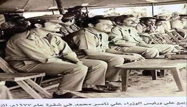 ( كنت مشاركا )، في مناورة شقره العام 1977م