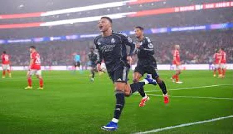 ريال مدريد يقلب الطاولة على بنفيكا بدوري الأبطال