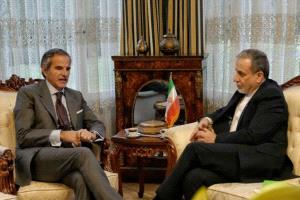 غروسي يتصل بعراقجي ويؤكدان أهمية التوصل إلى اتفاق مستدام