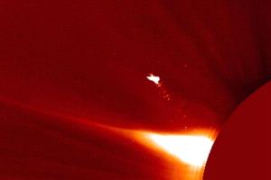 جسم غامض يشبه الطائر يظهر مجددا فوق الشمس!