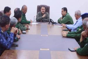 قيادة أمن عدن تناقش خطة مواصلة الحملات الأمنية في المديريات
