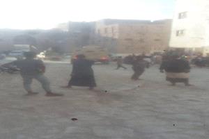 تجمهر أبناء السحيل لمنع درع الوطن من اعتقال دويل