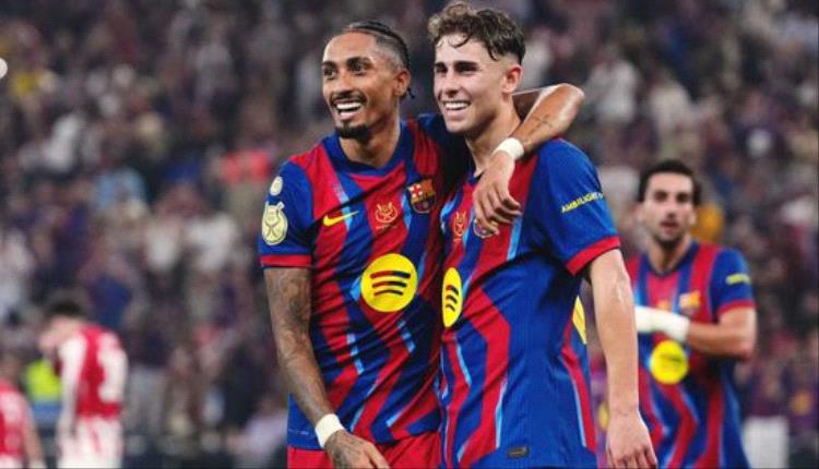 برشلونة يكتسح بلباو بخماسية في نصف السوبر الإسباني