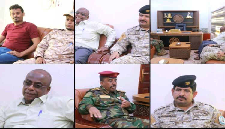 الرباكي يشيد بدور خفر السواحل في حماية ميناء المكلا ويبحث سبل تعزيز التعاون المشترك