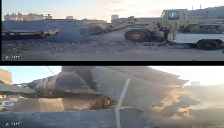 إزالة بناء عشوائي بجعولة دار سعد .. ومصدر يوضح : اشعارات وحدة حماية الأراضي (مجاناً)