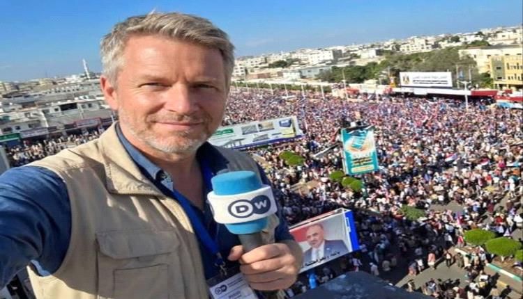 وسائل إعلام دولية تغطي مليونية ساحة العروض بعدن