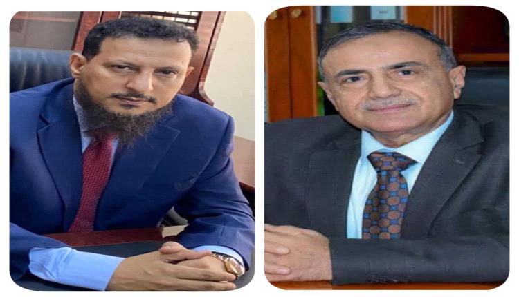 رئيس جامعة عدن يهنئ عبدالرحمن شيخ بتعيينه وزير دولة محافظًا لمحاف..