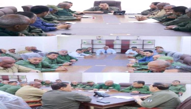 اجتماع أمني موسع بعدن برئاسة الشعيبي لتشديد الإجراءات وضبط المظاهر المسلحة