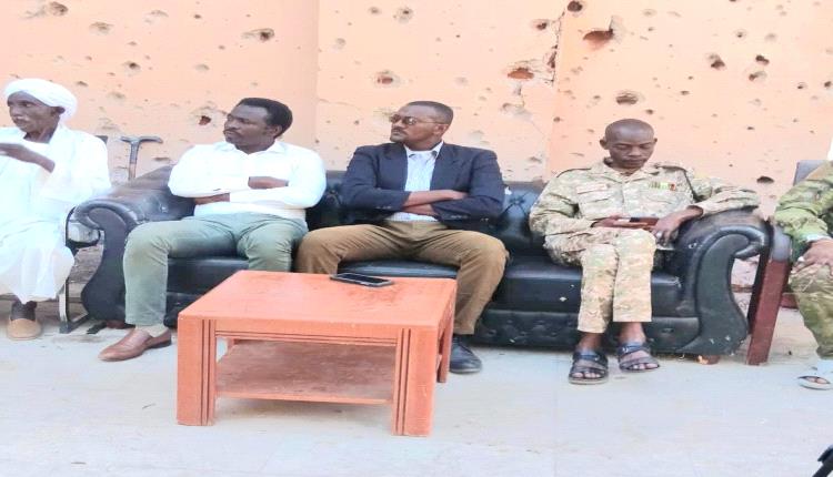 رئيس قمم بولاية شمال دارفور يلبي دعوة شباب أبو حميرة و يشيد بدورهم في إعمار الفاشر 