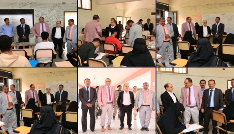 تدشين امتحانات الفصل الدراسي الأول للعام الاكاديمي 2025/2026 بكلية المجتمع بعدن