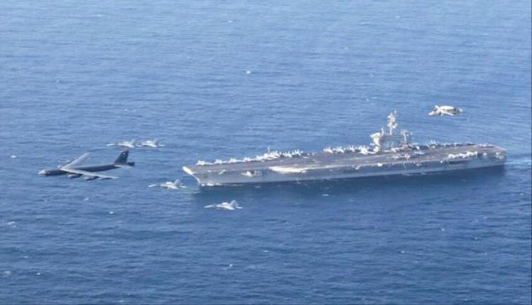 وسط التوترات مع إيران.. حاملة طائرات أمريكية تصل الشرق الأوسط