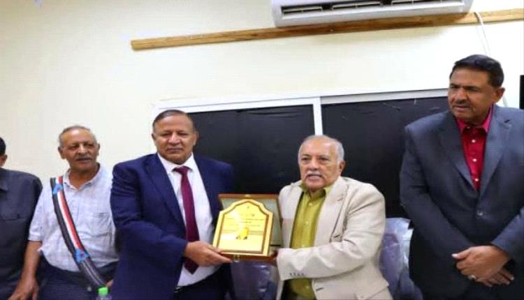 نقابة الصحفيين والإعلاميين الجنوبيين تحتفي بتكريم المناضل صالح حسين الخلاقي تقديرًا لدوره الريادي في تأسيس الإعلام الجنوبي
