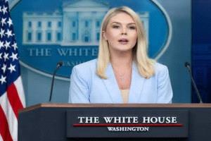 عاجـــل : المتحدثة باسم البيت الأبيض ، كارولين ليفيت .