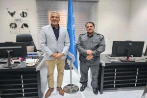 نائب مدير أمن العاصمة عدن يلتقي كبير مستشاري الأمن والسلامة للأمم المتحدة