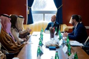 وزير الخارجية السعودي يلتقي براين ماست في واشنطن