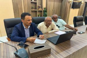 وكيل وزارة الزراعة والأسماك يعقد اجتماعاً افتراضياً مع شركة CLS لأنظمة مراقبة السفن