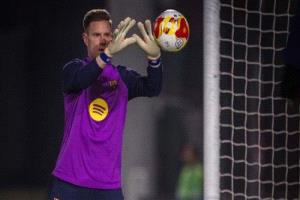 جيرونا يعلن التعاقد مع حارس المرمى شتيجن