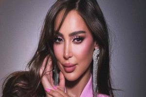 بسمة بوسيل تحتفل بتأهل منتخب المغرب لدور الثمانية