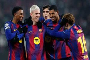 برشلونة يحول تأخره لفوز على سلافيا براغا