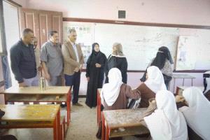 لملس والشعيبي يتفقدان سير العملية التعليمية في عدن مع انطلاق الفصل الدراسي الثاني