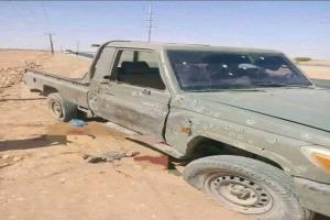 استشهاد وإصابة 10 جنود بالعمالقة الجنوبية في استهداف إرهابي بعتق