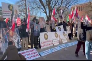 من أمام البيت الأبيض.. الجالية الجنوبية تطالب المجتمع الدولي بإنصاف شعب الجنوب واستعادة دولته كاملة السيادة