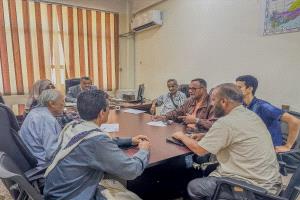 وكيل وزارة الزراعة لقطاع الري يعقد اجتماع بالفريق الفني الخاص بإعداد التقرير الوطني لمكافحة التصحر في اليمن 