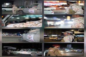 صور من انتشار قوات العمالقة الجنوبية في معظم مديريات العاصمة الجنوبية عدن ضمن تنسيق أمني مشترك.