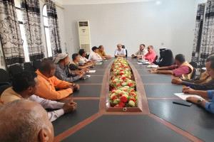 مدير عام دارسعد يشدد على تكثيف الرقابة الميدانية وضبط الأسعار وتنظيم آليات توزيع الغاز