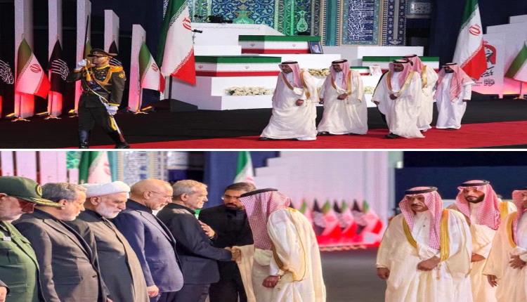 الآية القرآنية الكريمة التي اختارها الإيرانيون بعناية، عند وقوف الوفد السعودي للسلام على عمامة جثمان المرشد الإيراني