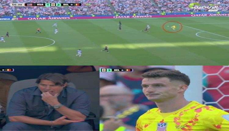 عاااجل: فريز حارس أمريكا يدخل التاريخ كأول حارس يترك مرماه في مباراة مصيرية بكأس العالم