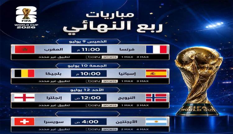 مباريات الدور ربع النهائي